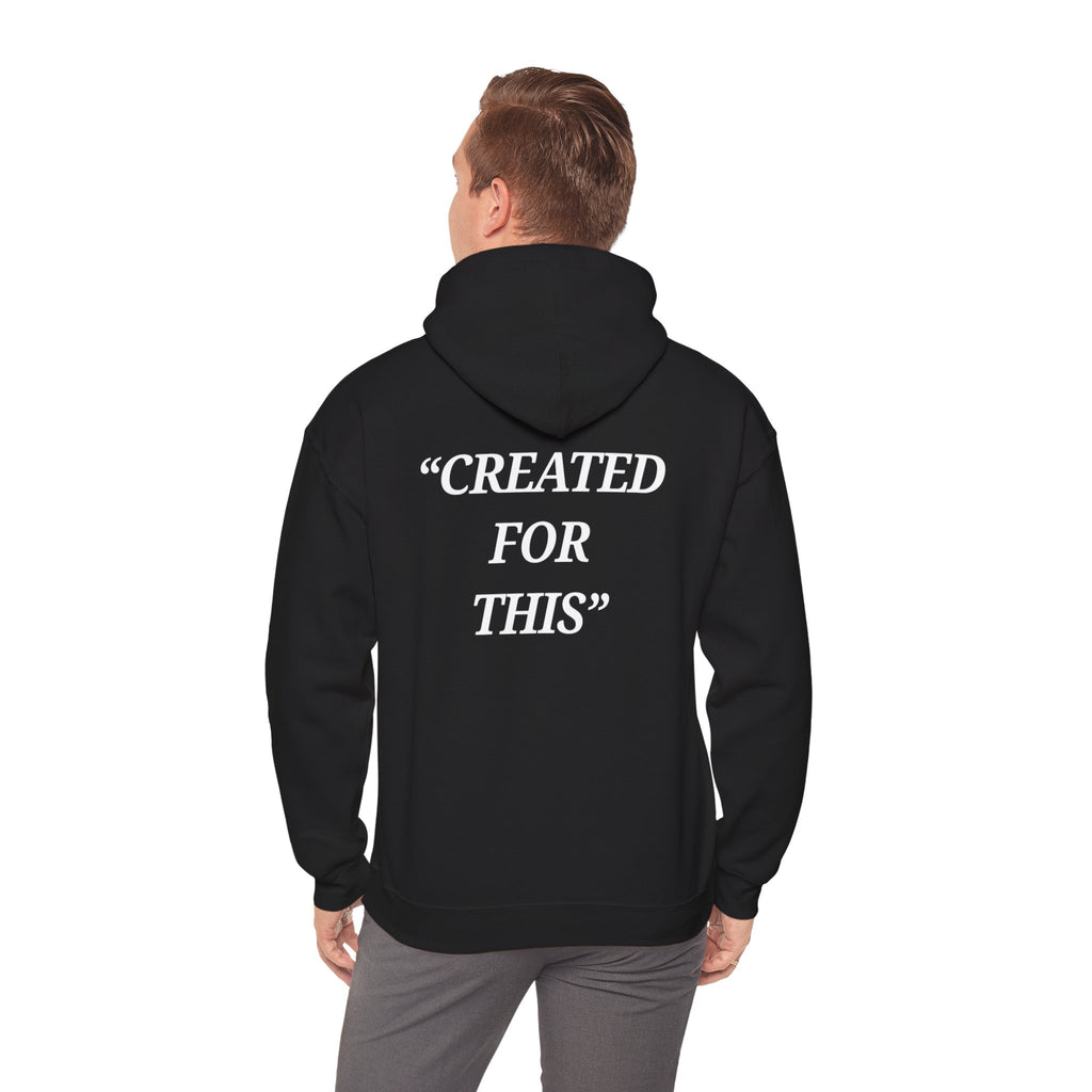 “Created for This” - Motivational Hoodie With Pocket