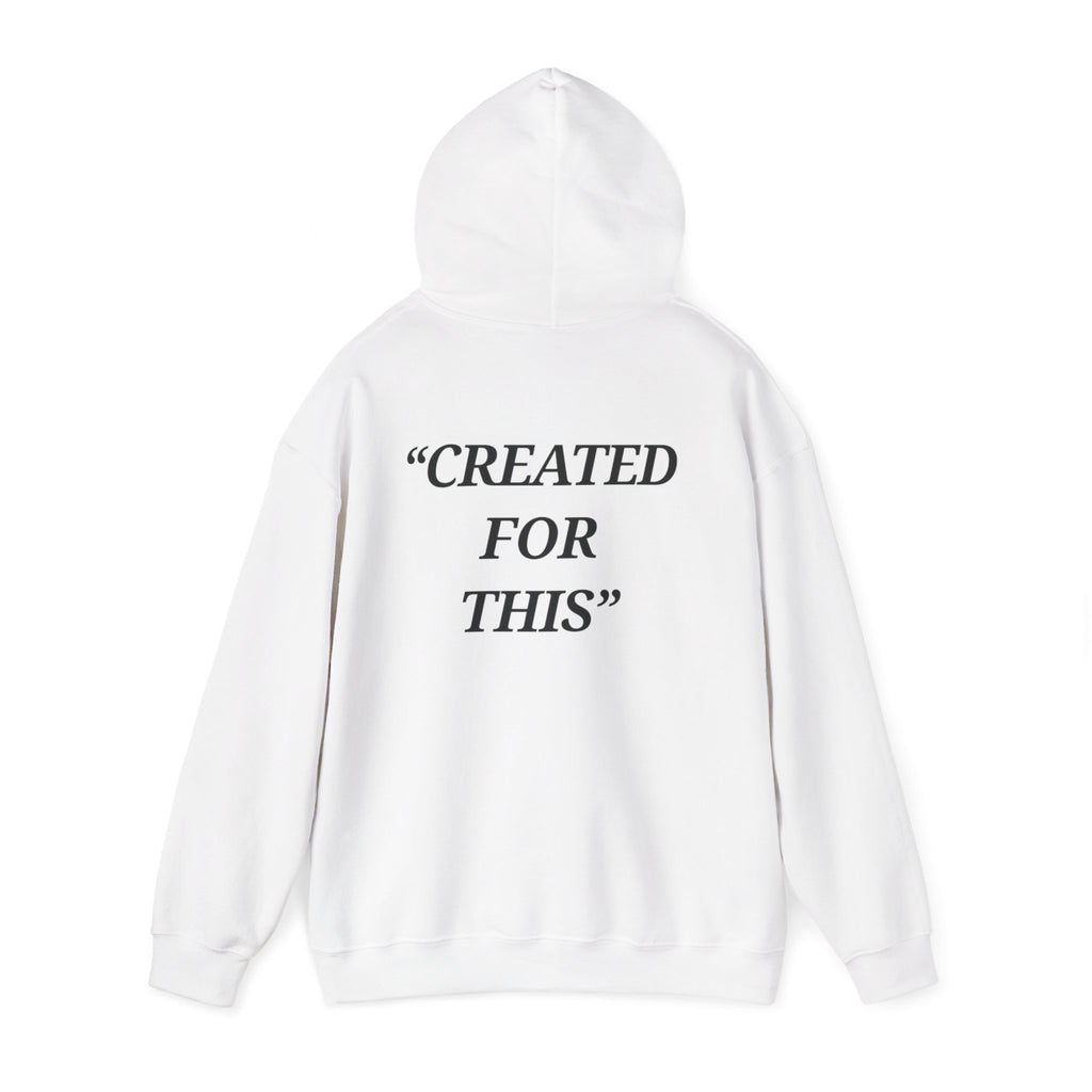 “Created for This” - Motivational Hoodie With Pocket