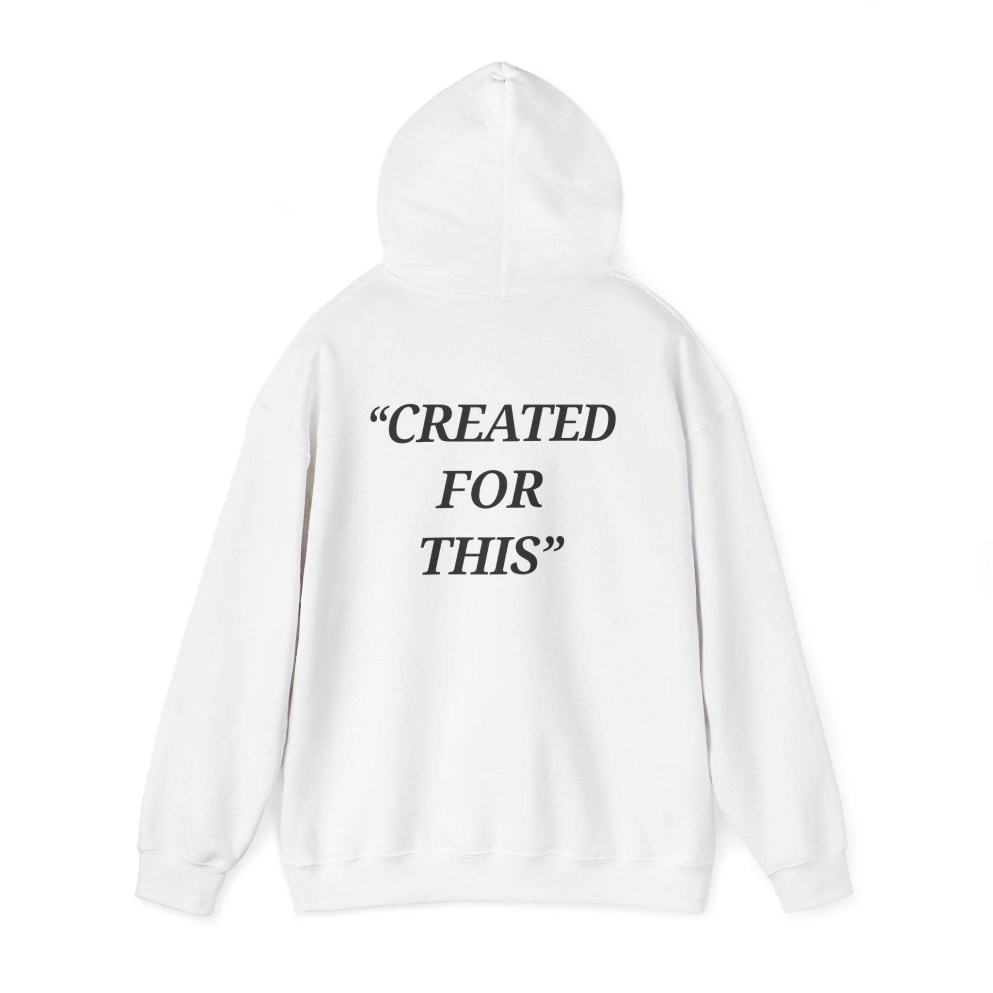 “Created for This” - Motivational Hoodie With Pocket
