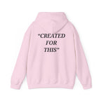 “Created for This” - Motivational Hoodie With Pocket