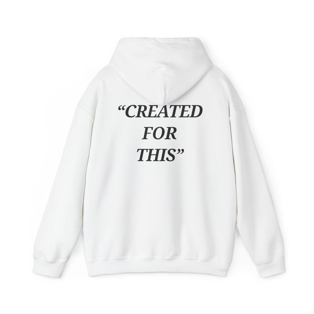 “Created for This” - Motivational Hoodie With Pocket