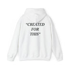 “Created for This” - Motivational Hoodie With Pocket