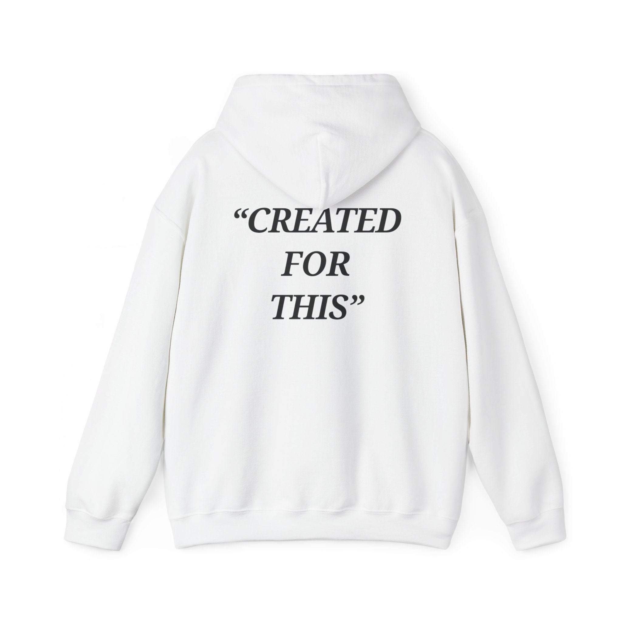 “Created for This” - Motivational Hoodie With Pocket