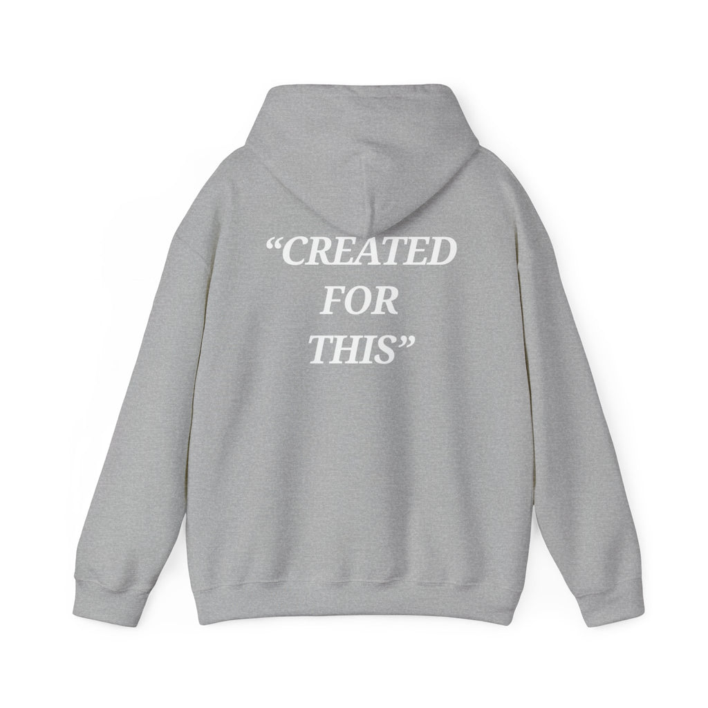 “Created for This” - Motivational Hoodie With Pocket