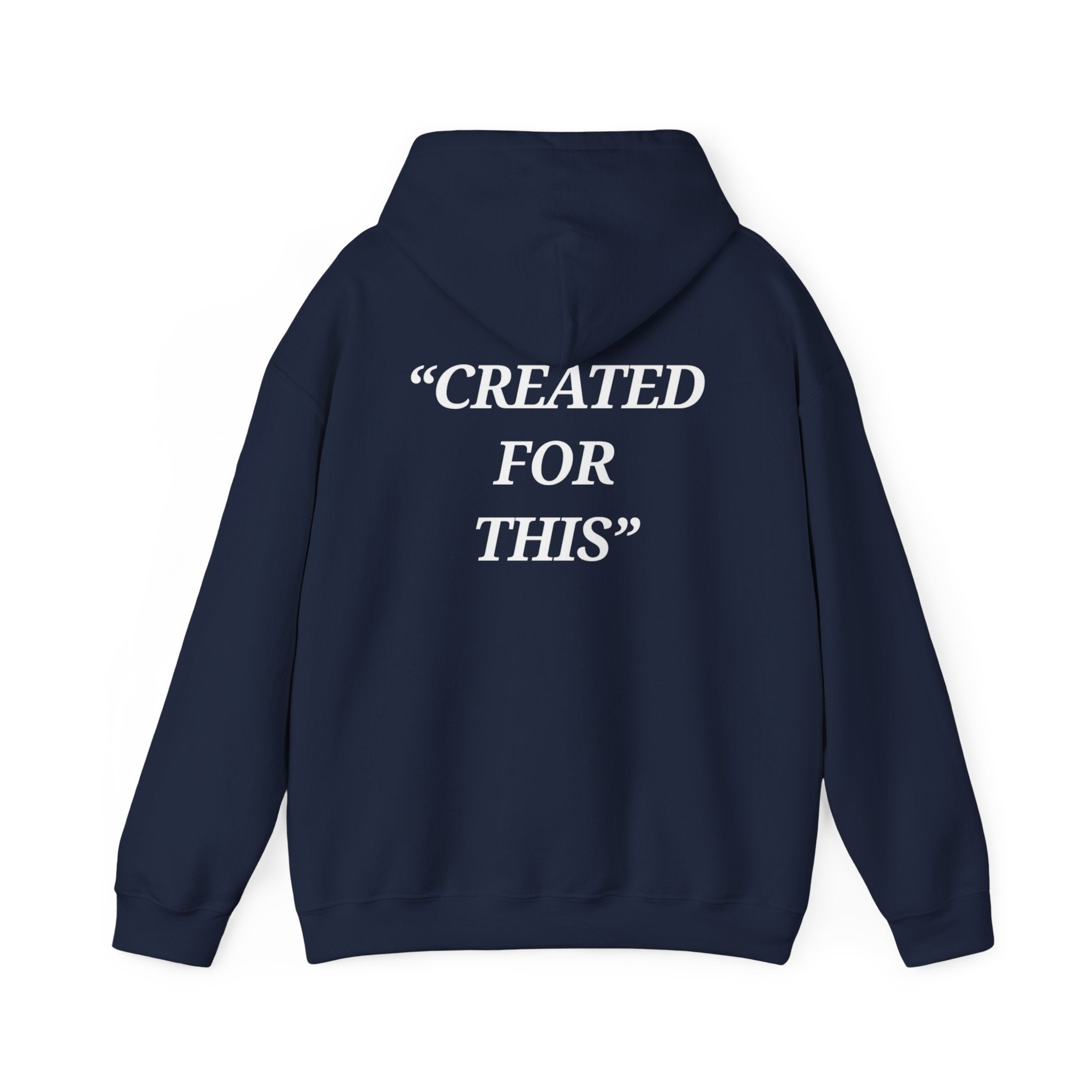 “Created for This” - Motivational Hoodie With Pocket