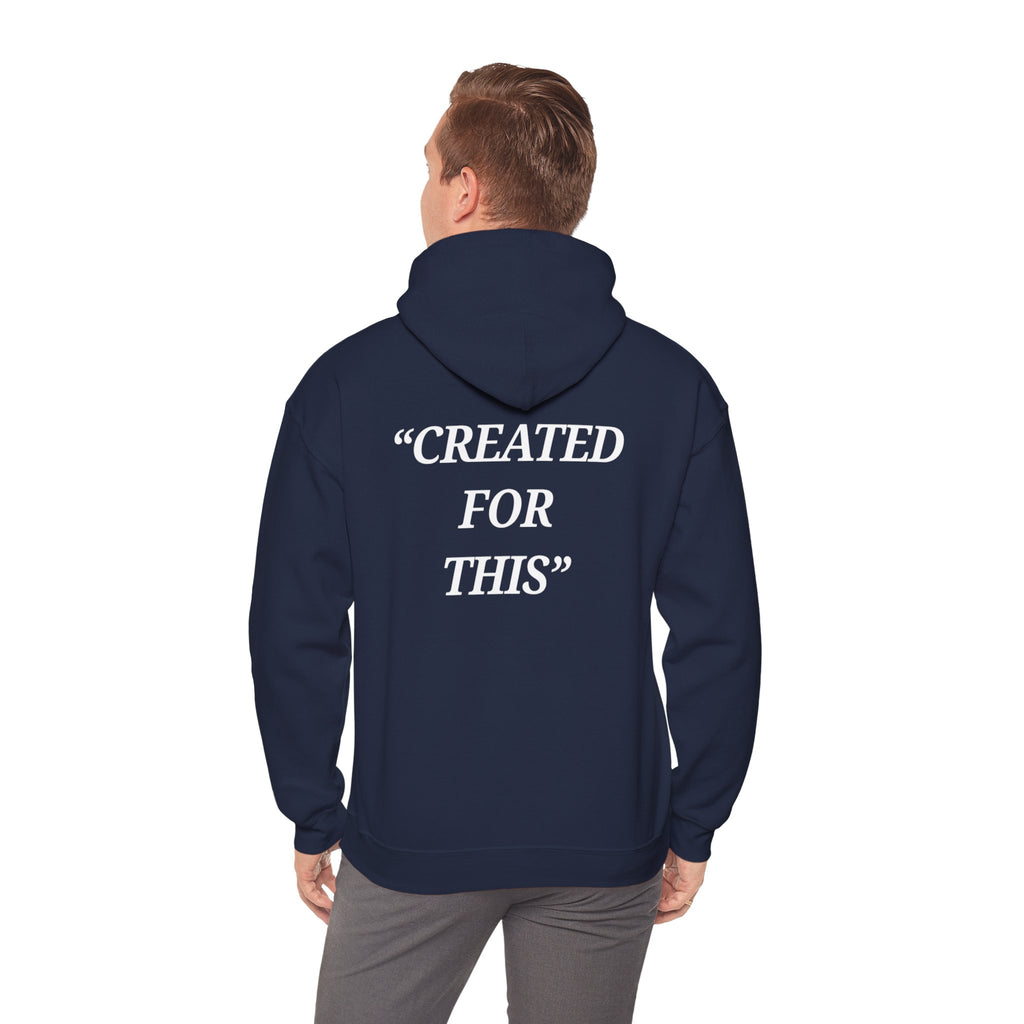 “Created for This” - Motivational Hoodie With Pocket
